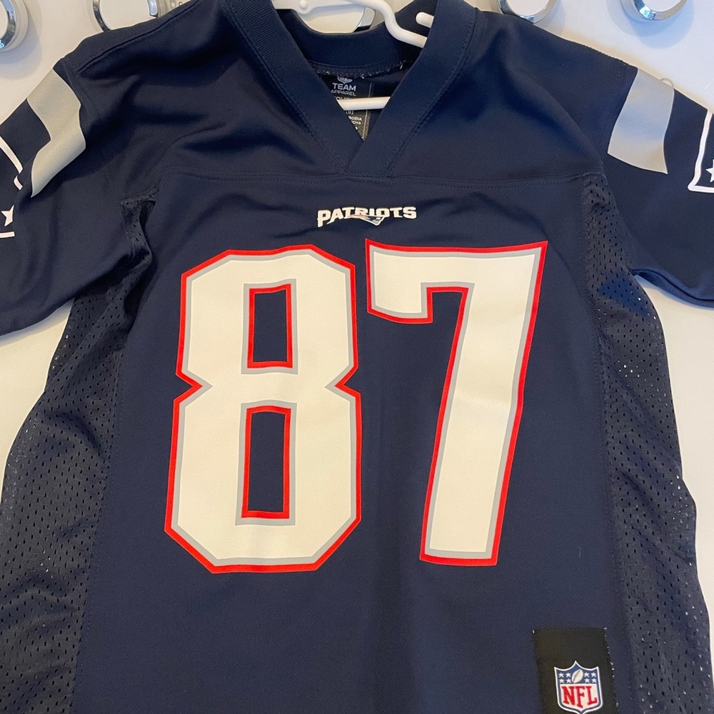 Youth small Patriots Gronkowski jersey